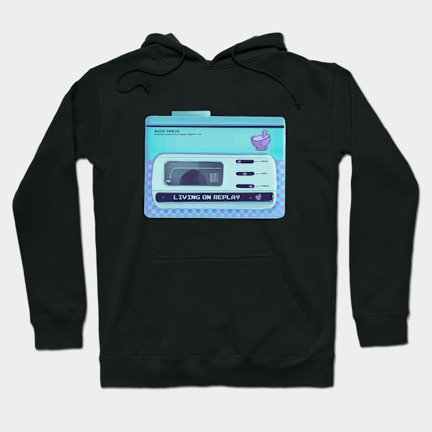 Drowning In Open Air Cassette Hoodie by Rice Paste